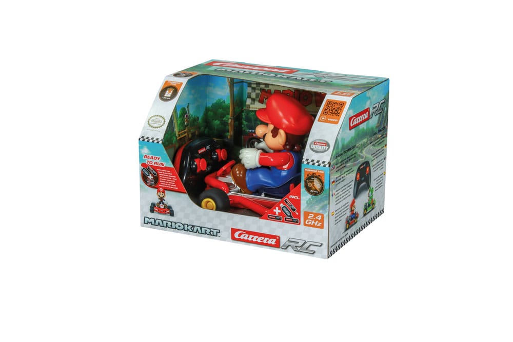 Super Mario Kart RC fjärrstyrd bil 1/18 2.4GHz Pipe Kart Mario Carrera