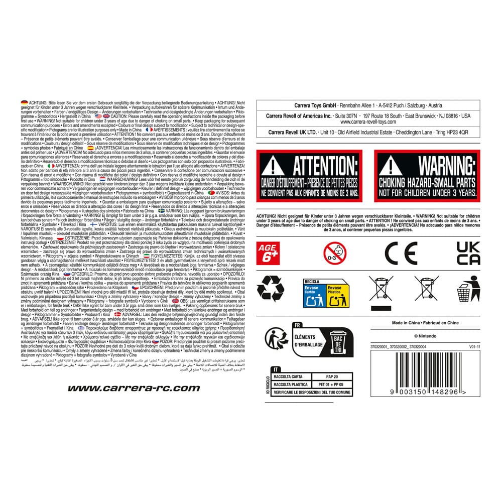 Super Mario Kart RC Race Kart 1/32 - Peach Carrera