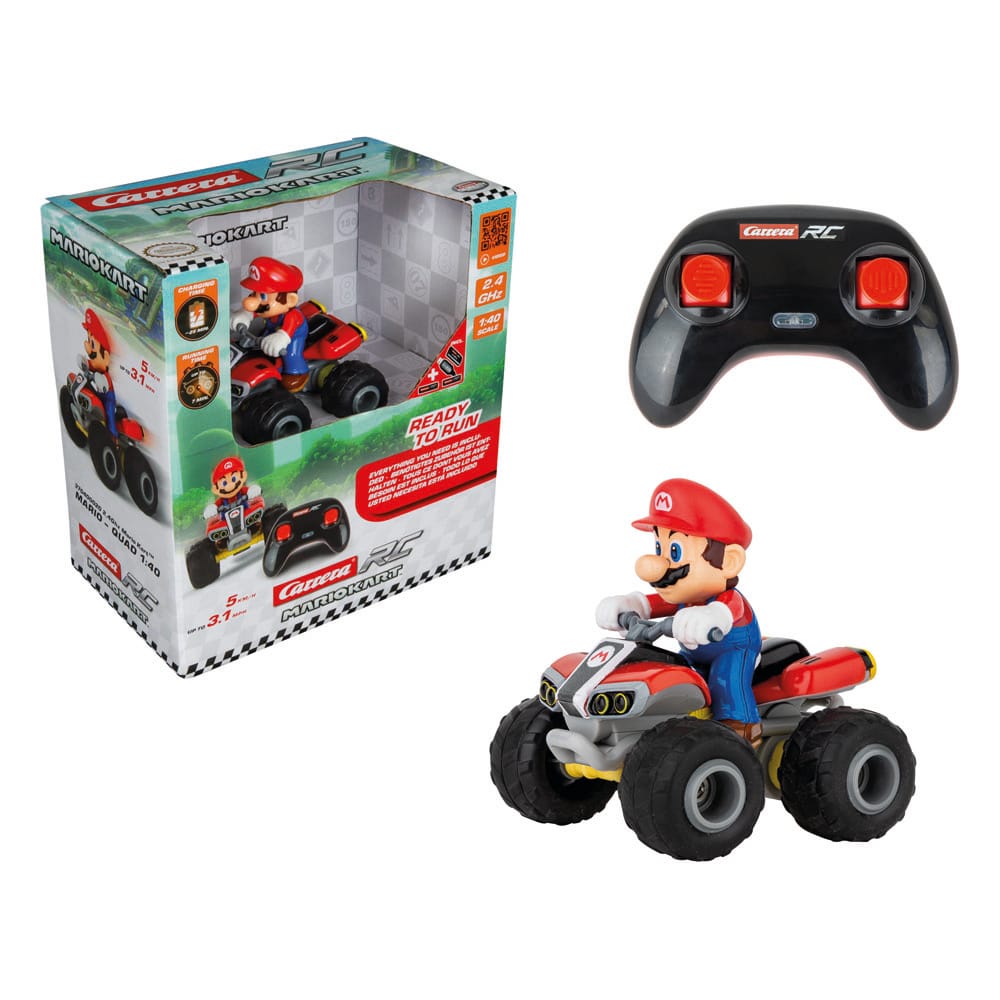 Super Mario Kart RC Quad 1/40 2.4GHz Carrera