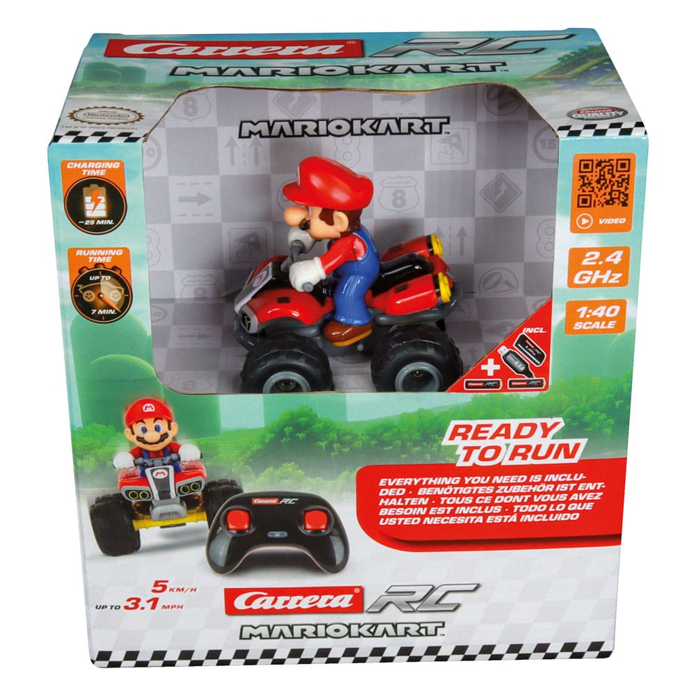 Super Mario Kart RC Quad 1/40 2.4GHz Carrera