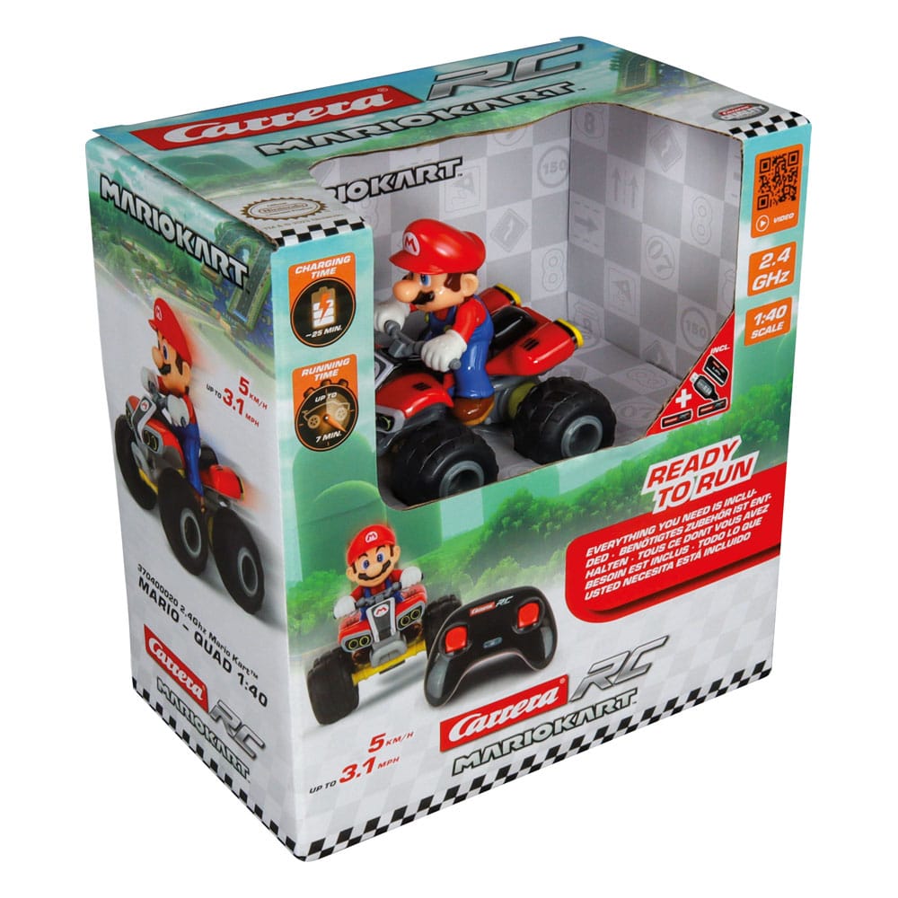 Super Mario Kart RC Quad 1/40 2.4GHz Carrera