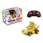 Super Mario Kart RC fjärrstyrd bil 1/50 2.4GHz Mini Mario Gold Carrera
