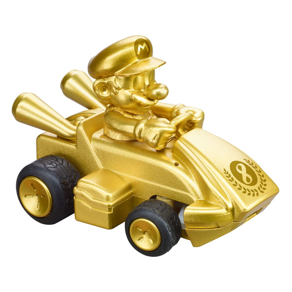 Super Mario Kart RC fjärrstyrd bil 1/50 2.4GHz Mini Mario Gold Carrera