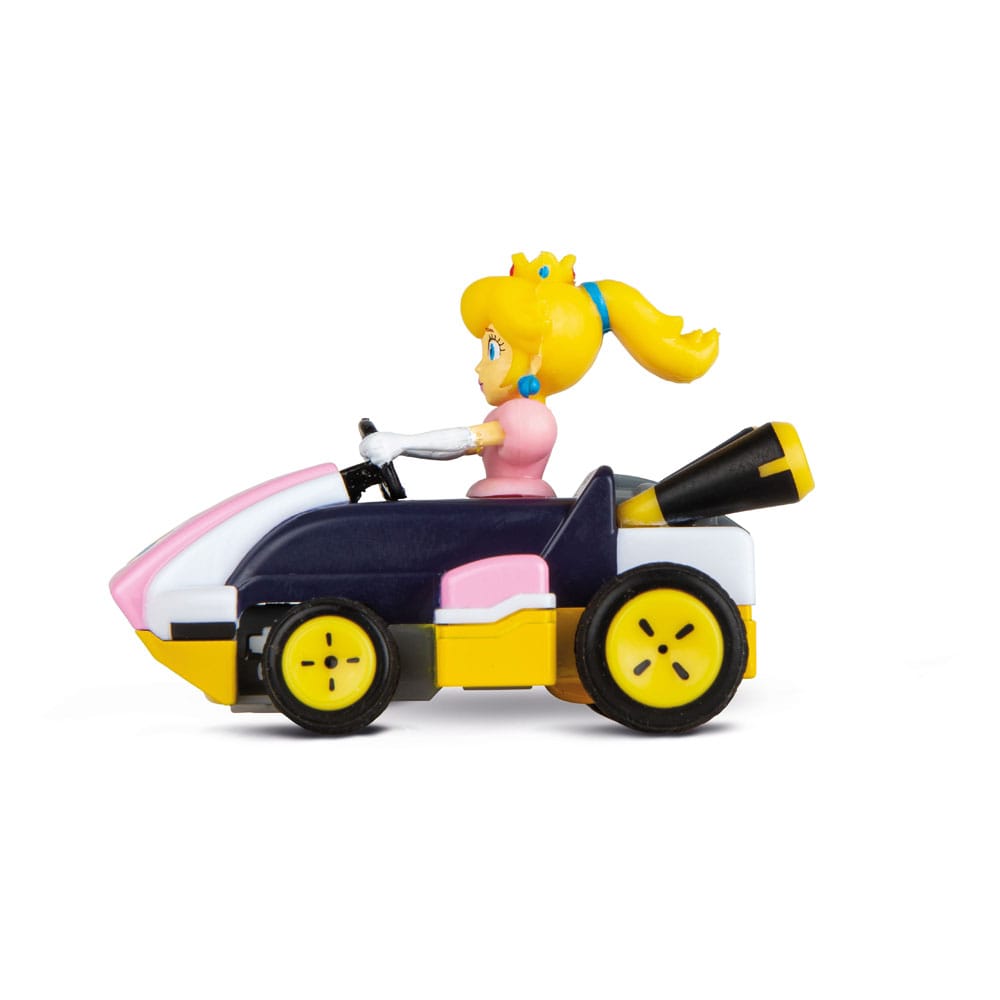 Super Mario Kart RC Fjärrstyrd Bil 1/50 2.4GHz Mini Peach Carrera