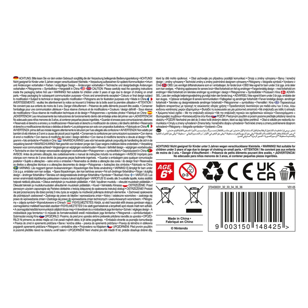 Super Mario Kart RC Fjärrstyrd Bil 1/50 2.4GHz Mini Peach Carrera