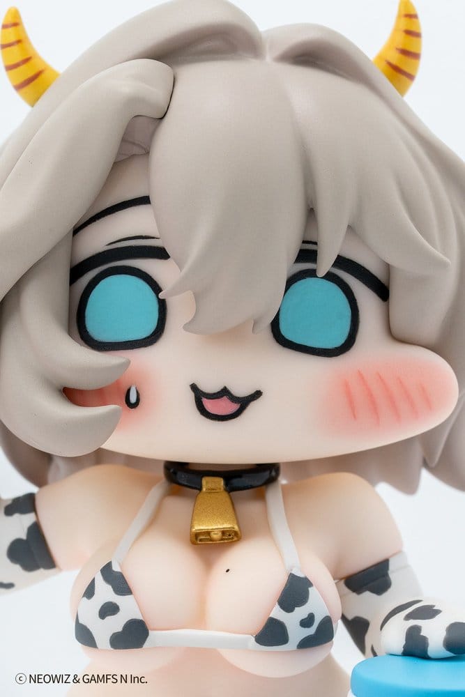 Originalfiguren i PVC Milky Bikini Teresse-chan baserad på illustration av JAZZ JACK, 9 cm