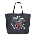 Stranger Things Tote Bag Hellfire Club XL Cerdá