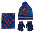 Marvel Mössa, Tubhalsduk & Handskar 3-delars Set Spider-Man