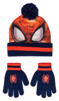Marvel Mössa och Handskar 2-Delar Spider-Man