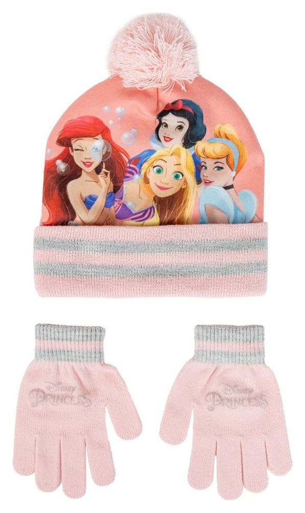 Disney Princess Mössa & Handskar 2-delset