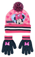 Disney Mössa och Handskar Set 2-delar Minnie Mouse