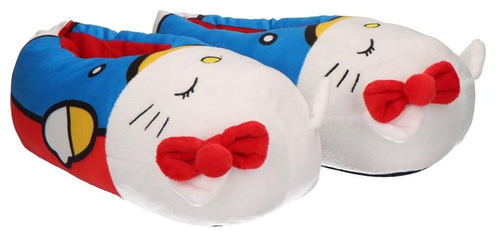 Sanrio Tofflor för Inomhusbruk med 3D-detaljer, Hello Kitty, Blandade Storlekar (12-pack)