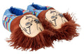 Chucky tofflor med 3D-applikationer, assorterade storlekar (12 stycken)