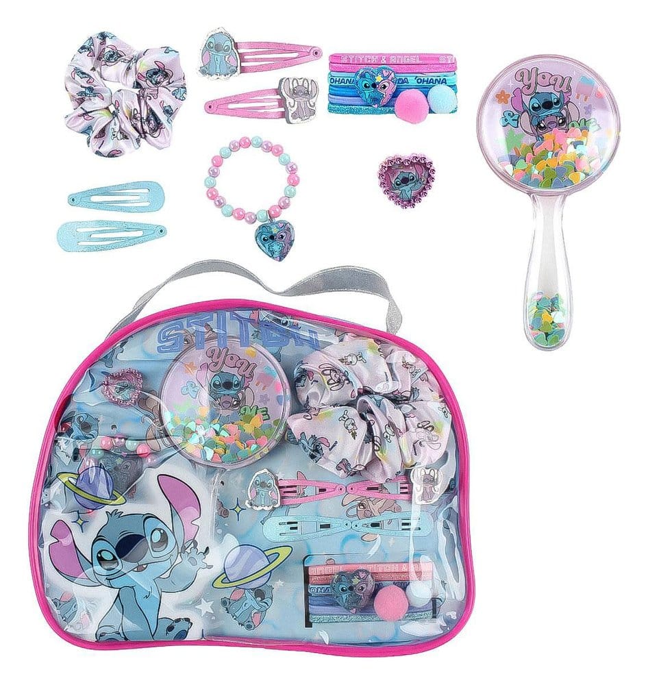 Lilo & Stitch Skönhetsset med Necessär och Tillbehör