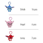 Lilo & Stitch Gosedjur Nyckelrings 12 cm Assortment (24) Cerdá