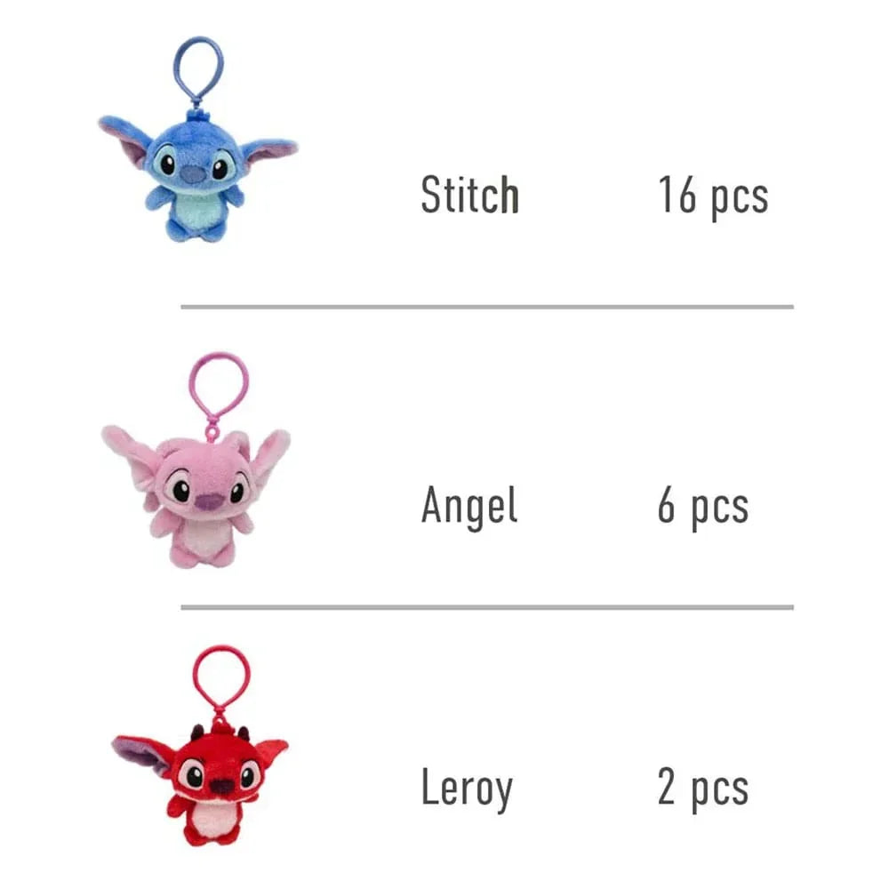 Lilo & Stitch Gosedjur Nyckelrings 12 cm Assortment (24) Cerdá