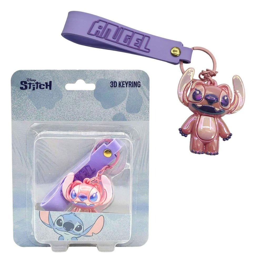Disney 3D-nyckelring med Angel från Lilo & Stitch
