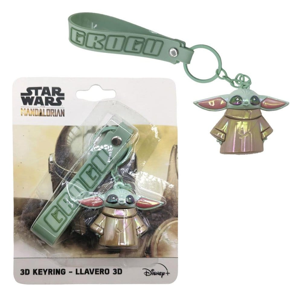 Star Wars 3D-nyckelring The Mandalorian med Grogu
