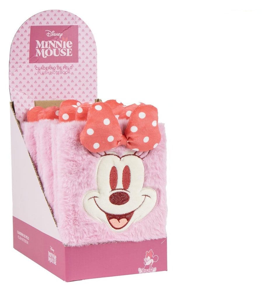 Disney gosedjursanteckningsblock Minnie Mouse display (8 stycken)