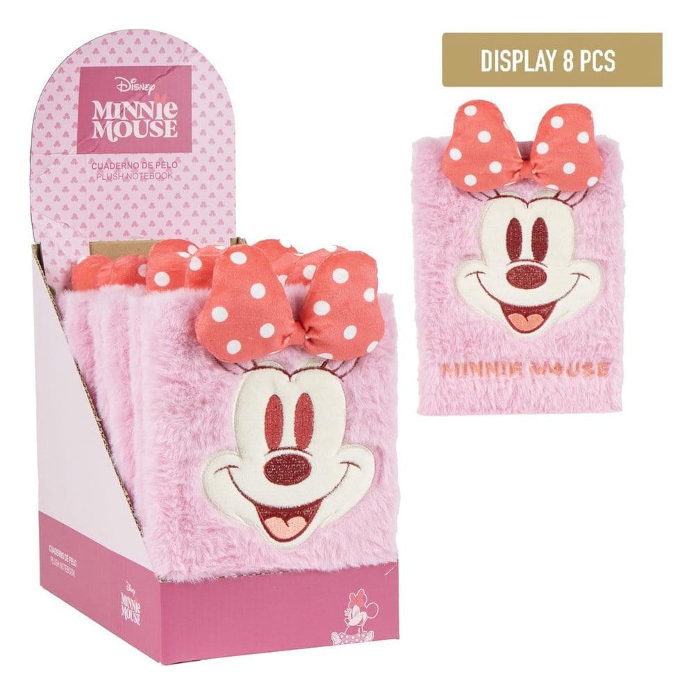Disney gosedjursanteckningsblock Minnie Mouse display (8 stycken)