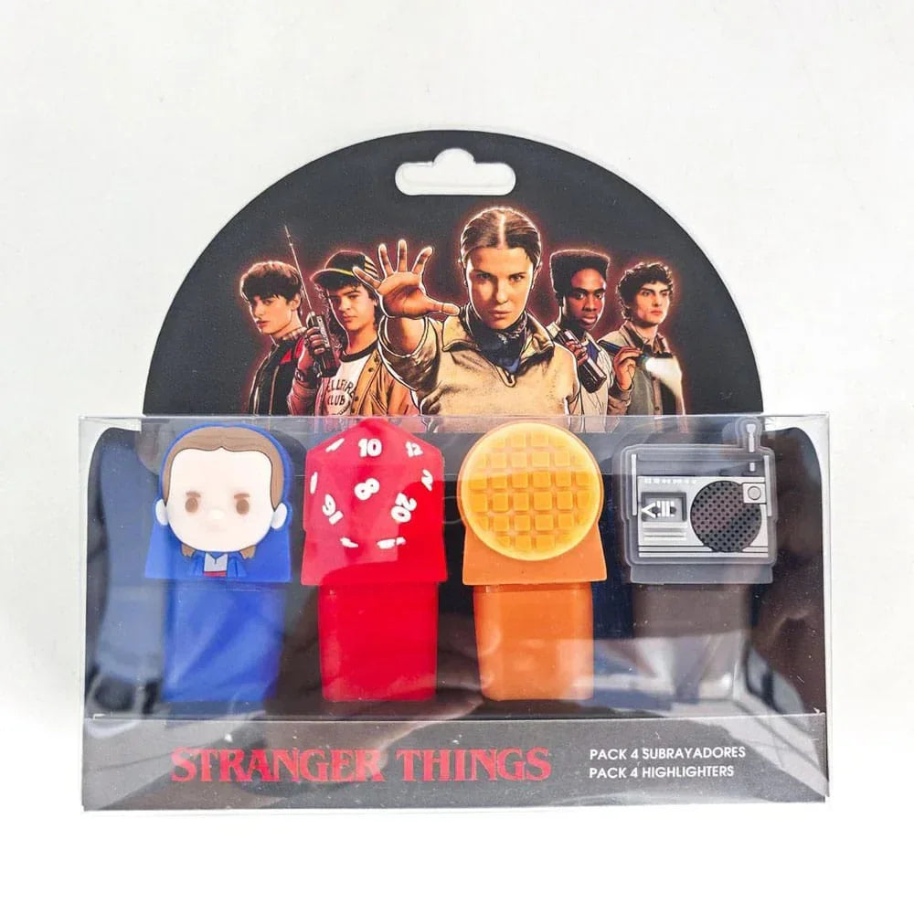 Stranger Things Highlighters 4-Pack Cerdá