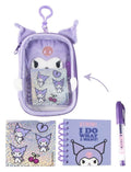 Sanrio mjukdjur och skrivset Kuromi