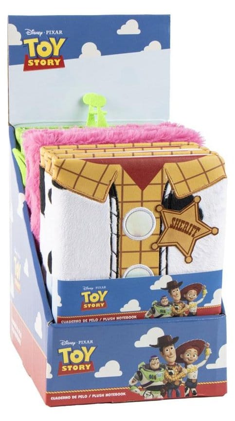 Toy Story gosedjursinne med anteckningsblock Display (8 stycken)
