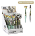 Star Wars roterande pennor The Mandalorian display (16 stycken)