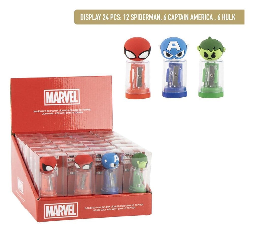 Marvel Vässar-display med 24 stycken