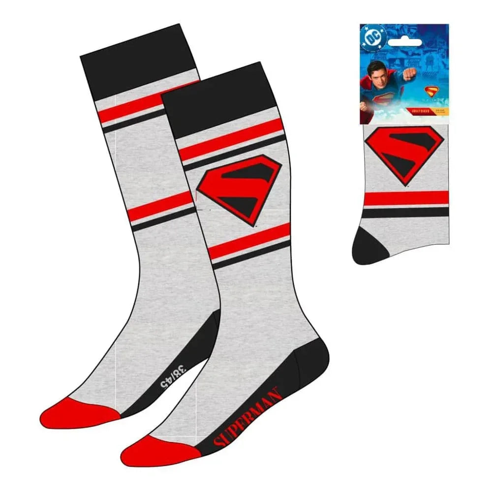 DC Comics Strumpor med Superman-logotyp i Grå (EU 38-45) Cerdá