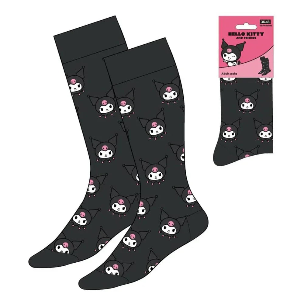 Sanrio Strumpor Kuromi Ansikte 36-43 Cerdá