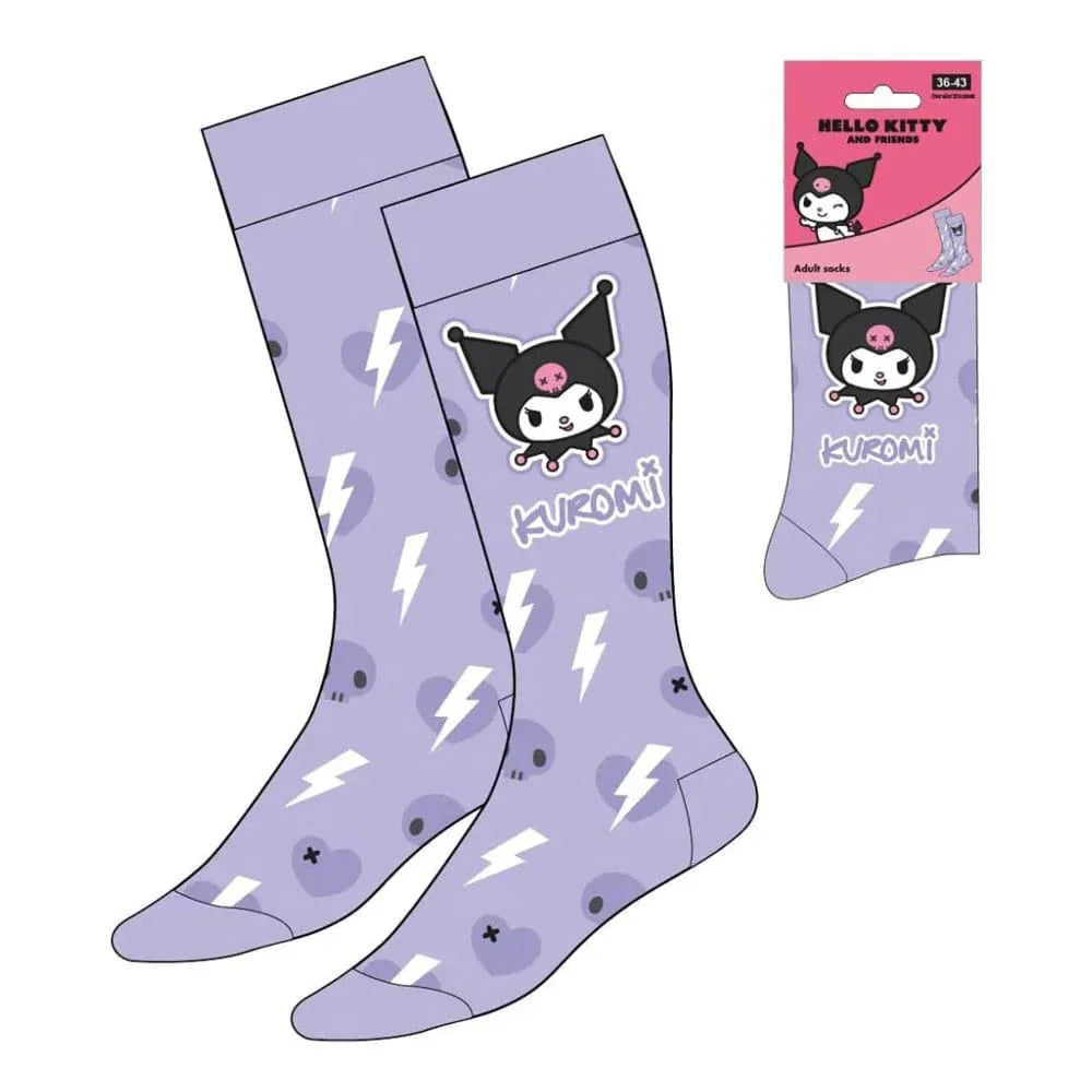 Sanrio Strumpor Kuromi Lila 36-43 Cerdá