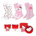Sanrio Strumpor 3-Pack med Hello Kitty (Storlek 36-43) Cerdá