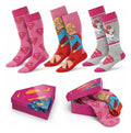 DC Comics Strumpor Superman och Supergirl 3-Pack Storlek 36-43