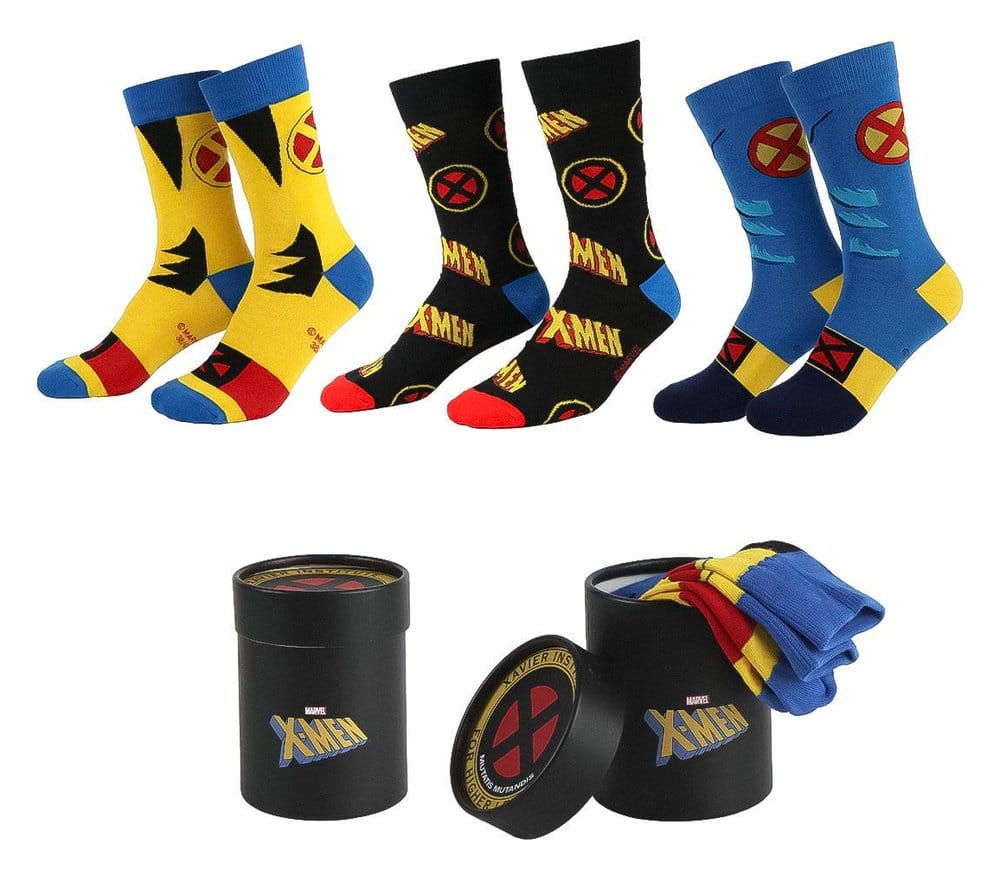 X-Men Strumpor 3-Pack Storlek 38-45
