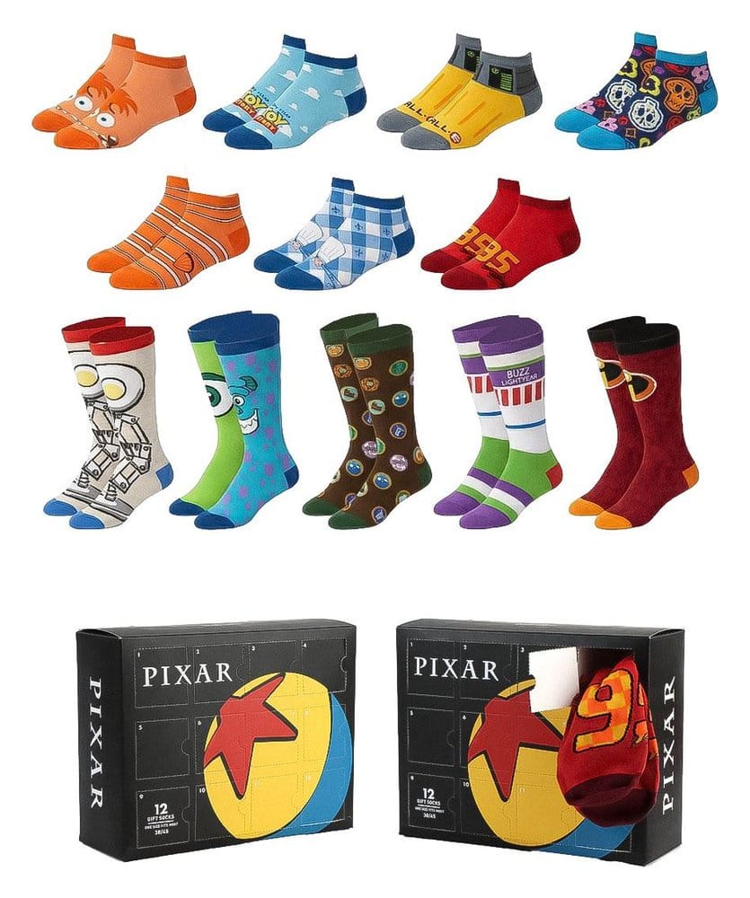 Disney Pixar strumpor 12-pack storlek 38-45