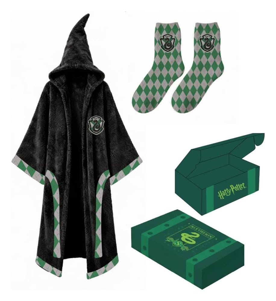 Harry Potter Presentset med Fleecepelerin och Strumpor