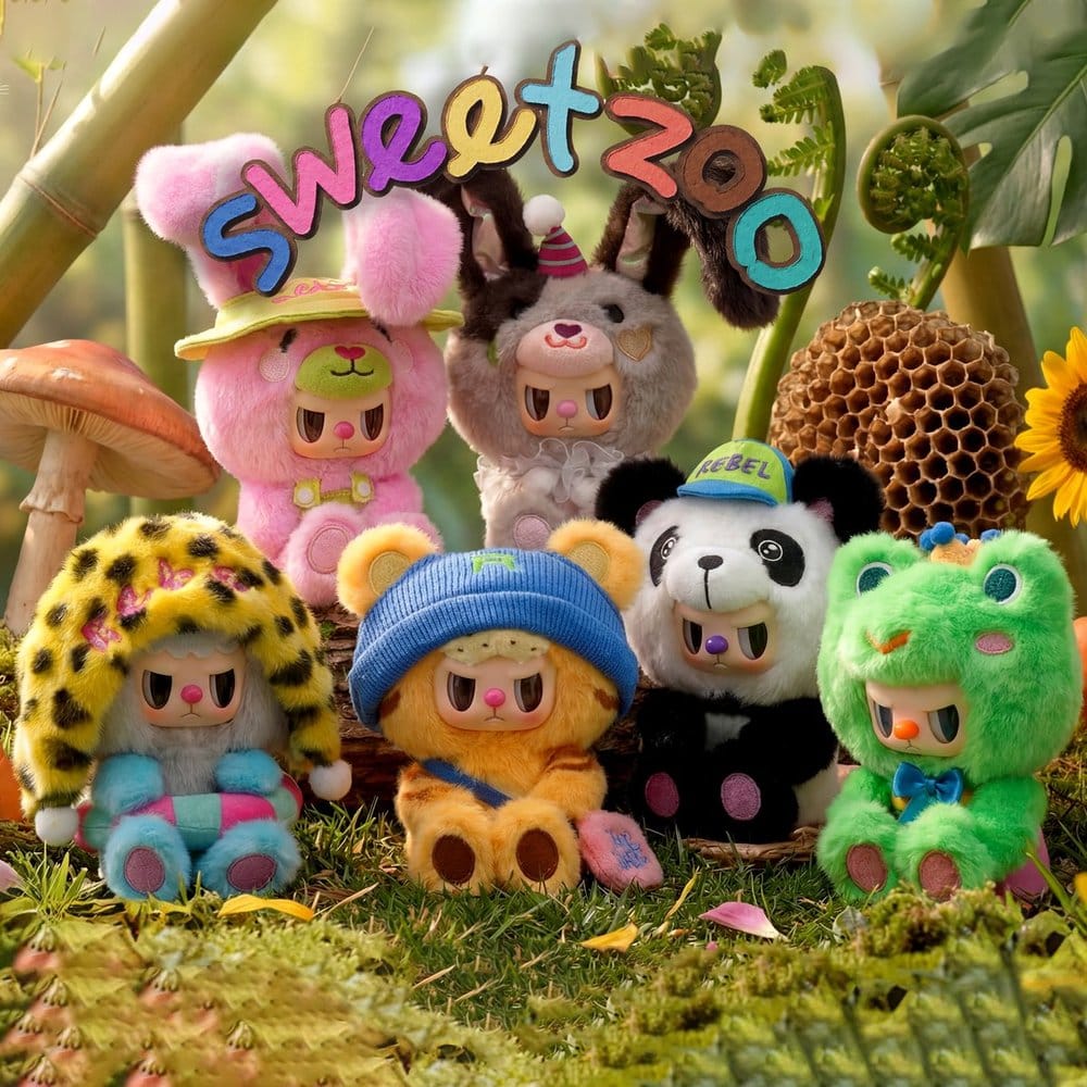 Rebel Bears Vinyl Plush Blind Box Sweet Zoo Display 10 cm (6)