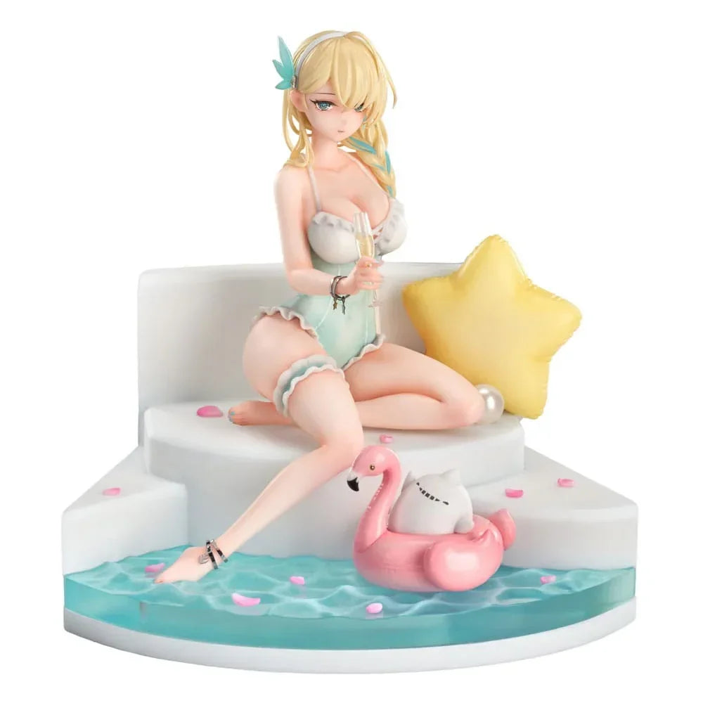 Senkan Shoujo R PVC Figur 1/7 Lexington (CV-16) Summer of Ingleside Ver. 19 cm Calbone