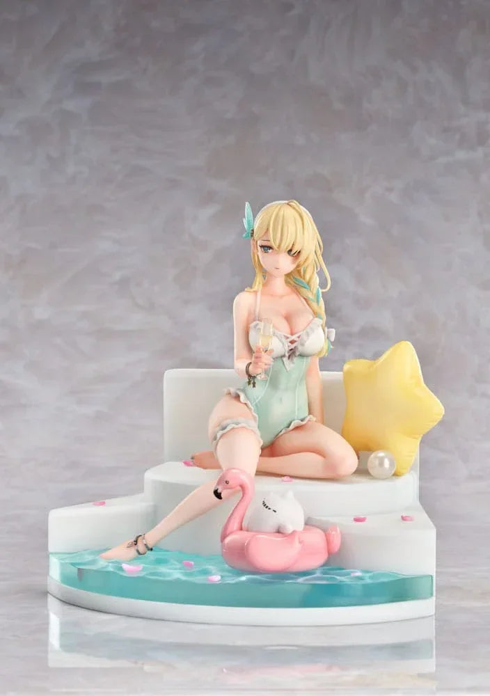 Senkan Shoujo R PVC Figur 1/7 Lexington (CV-16) Summer of Ingleside Ver. 19 cm Calbone