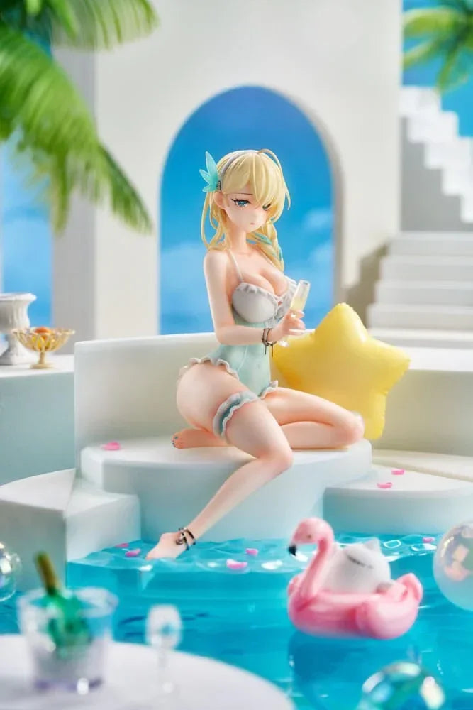 Senkan Shoujo R PVC Figur 1/7 Lexington (CV-16) Summer of Ingleside Ver. 19 cm Calbone