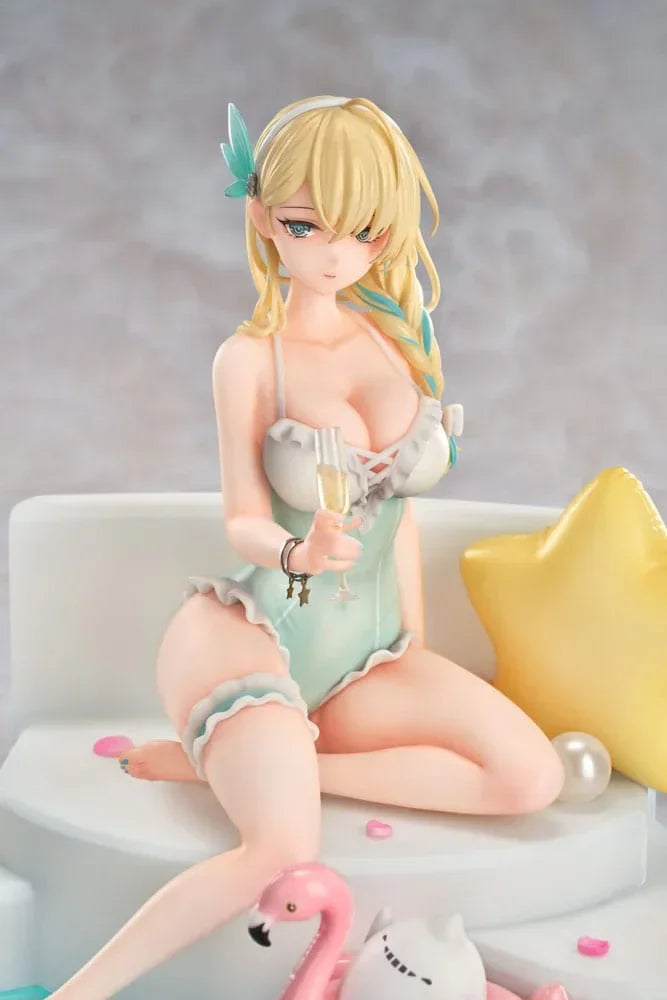 Senkan Shoujo R PVC Figur 1/7 Lexington (CV-16) Summer of Ingleside Ver. 19 cm Calbone