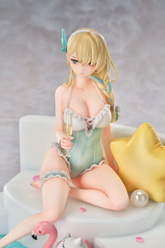 Senkan Shoujo R PVC Figur 1/7 Lexington (CV-16) Summer of Ingleside Ver. 19 cm Calbone