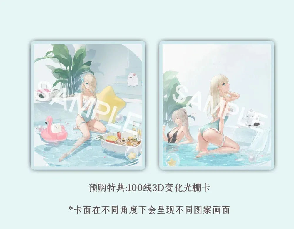 Senkan Shoujo R PVC Figur 1/7 Lexington (CV-16) Summer of Ingleside Ver. 19 cm Calbone