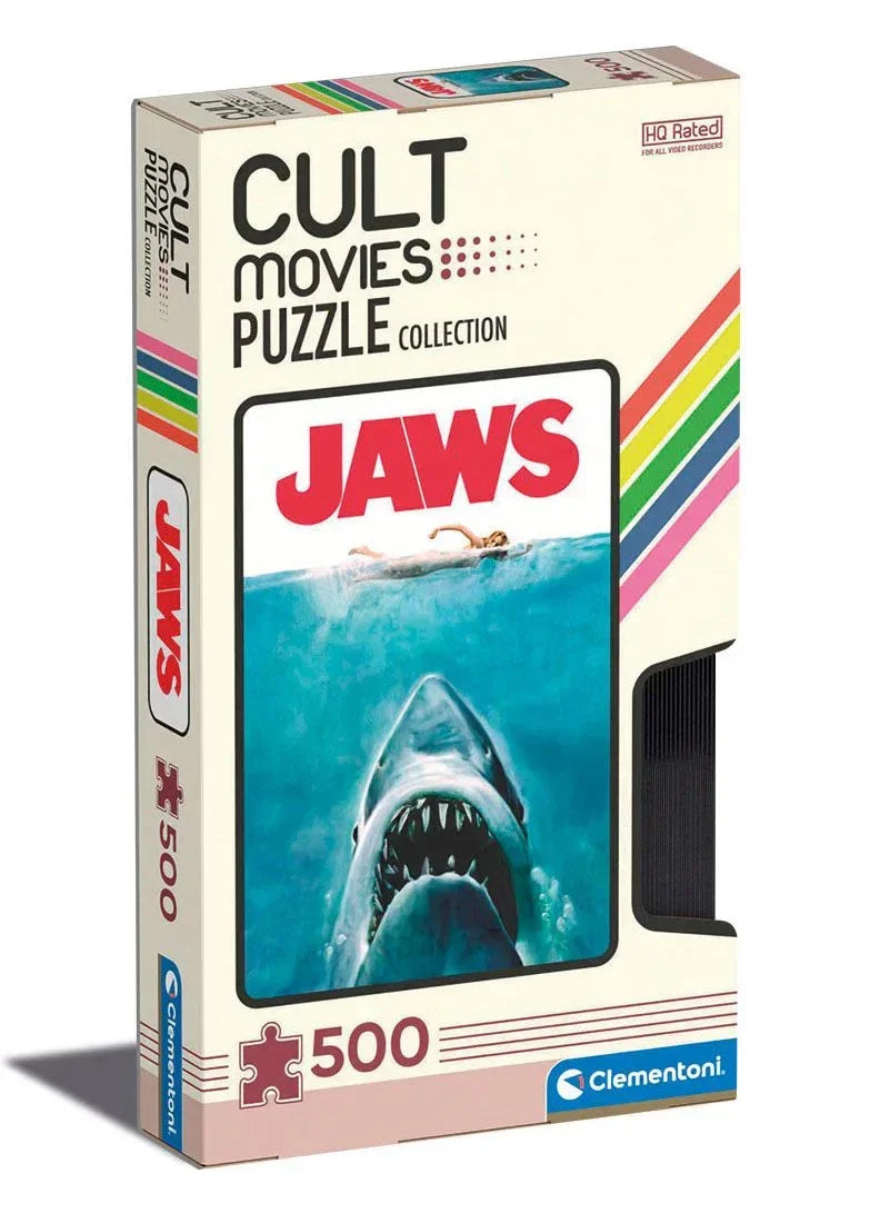 Cult Movies Puzzle Collection Jigsaw Puzzle Jaws (500 bitar) Clementoni