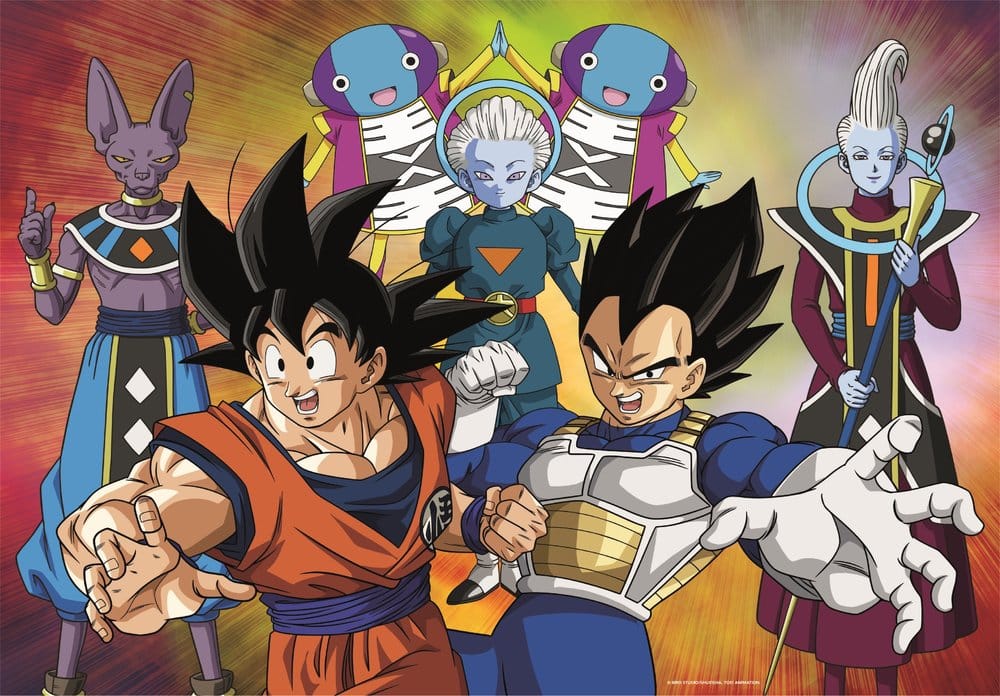 Dragon Ball Z Anime Jigsaw Puzzle Collectible Puzzle Goku & Friends (500 Pieces)