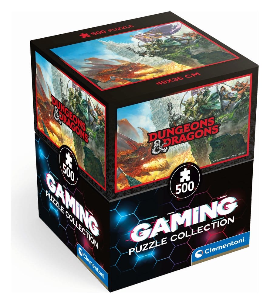 Dungeons & Dragons Gaming Puzzle Collection Puzzle Attack of the Dragon (500 Pieces)