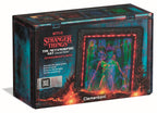 Stranger Things Metamorphic Art Collection Jigsaw Puzzle med Ljus-Effekt Demogorgon (520 bitar) Clementoni