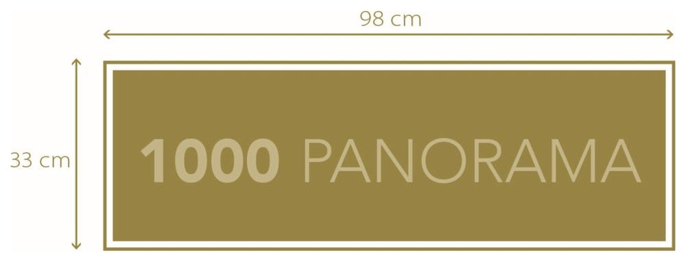 Dragon Ball pussel panorama (1000 bitar)