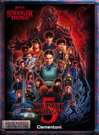 Stranger Things Jigsaw Puzzle Säsong 5 (1000 bitar) Clementoni